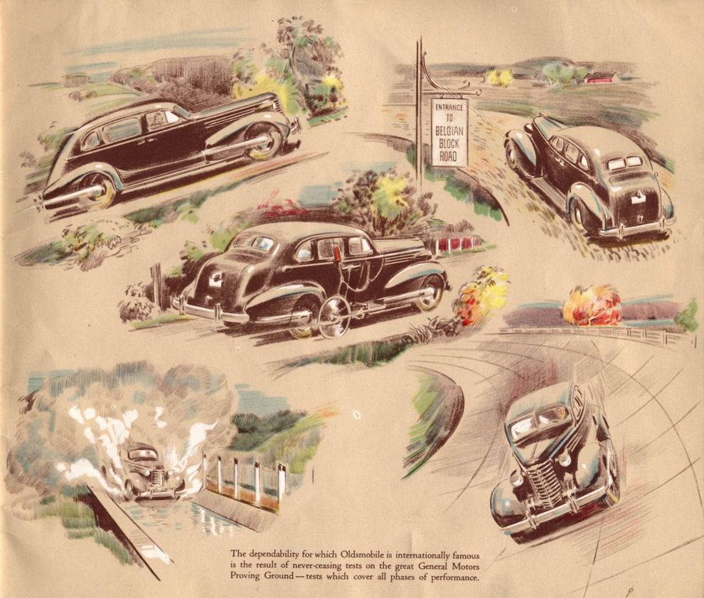 1937 Oldsmobile Six Brochure Page 1